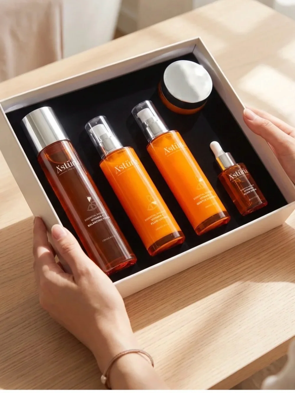 Luxury Skin Care Asturia Essential Radiance Vitamin C Skincare Set MSRP: $5,500